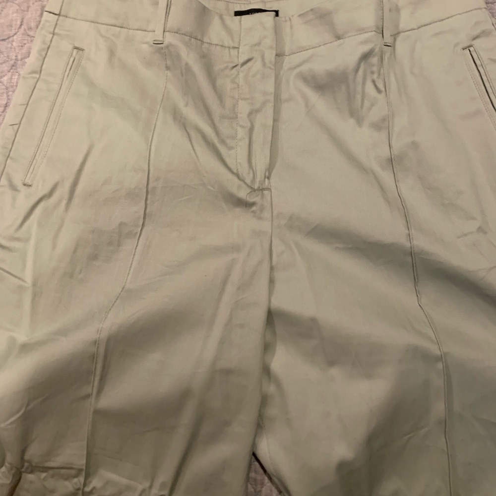 JCREW SIZE 14T FADED PISTACHIO TALL WILLA STRAIGHT LEG CHINO PANT - Picture 6 of 7